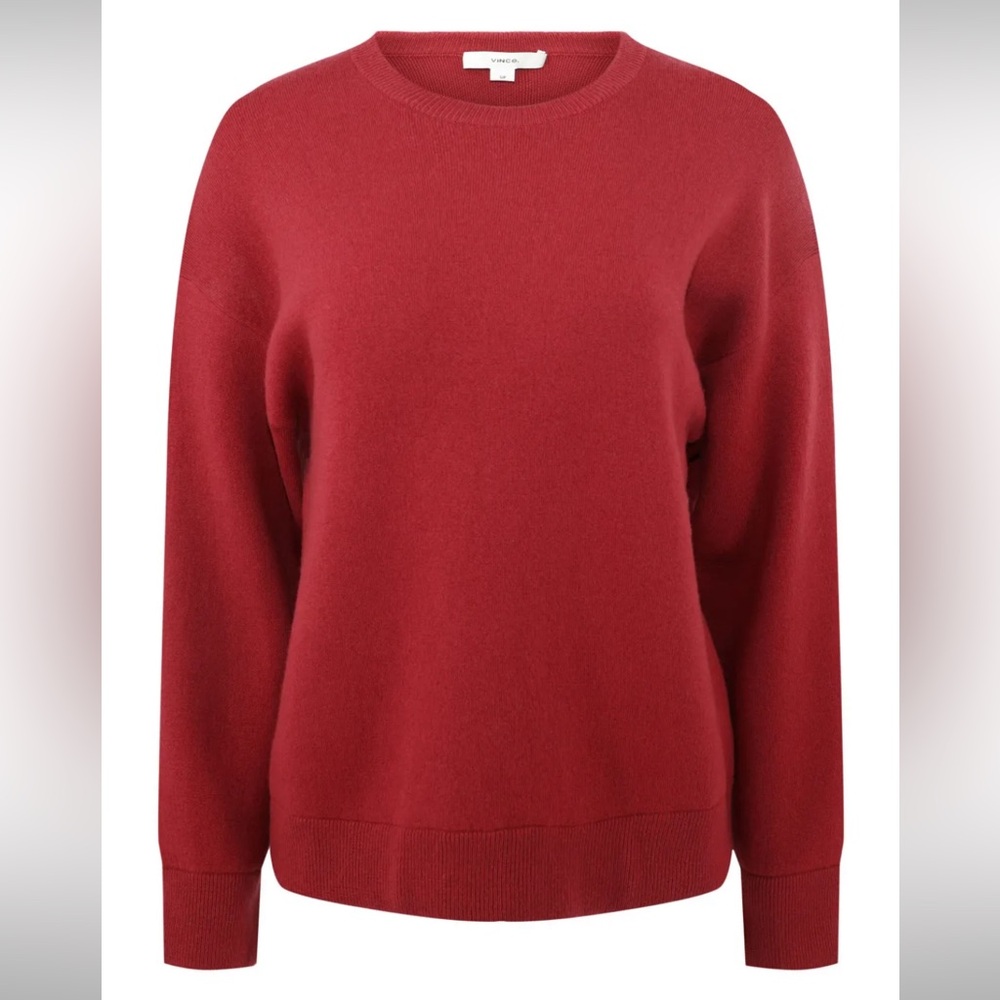 VINCE Wool Blend Crew Neck Sweater